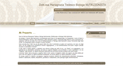 Desktop Screenshot of nutrizionistapuglia.com